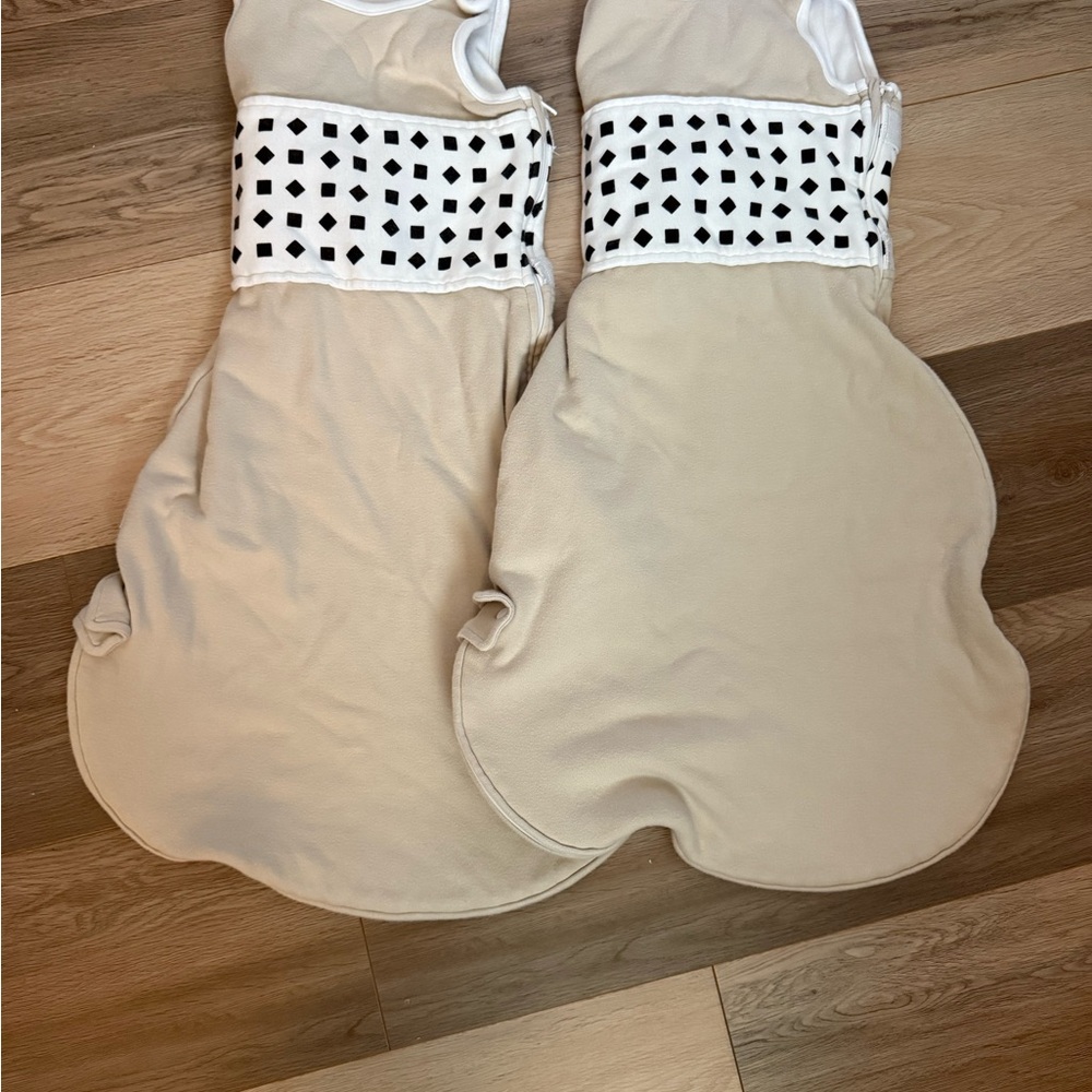 Set of 2 Nanit Sleep Sacks Neutral Beige 1.0TOG 6-12month